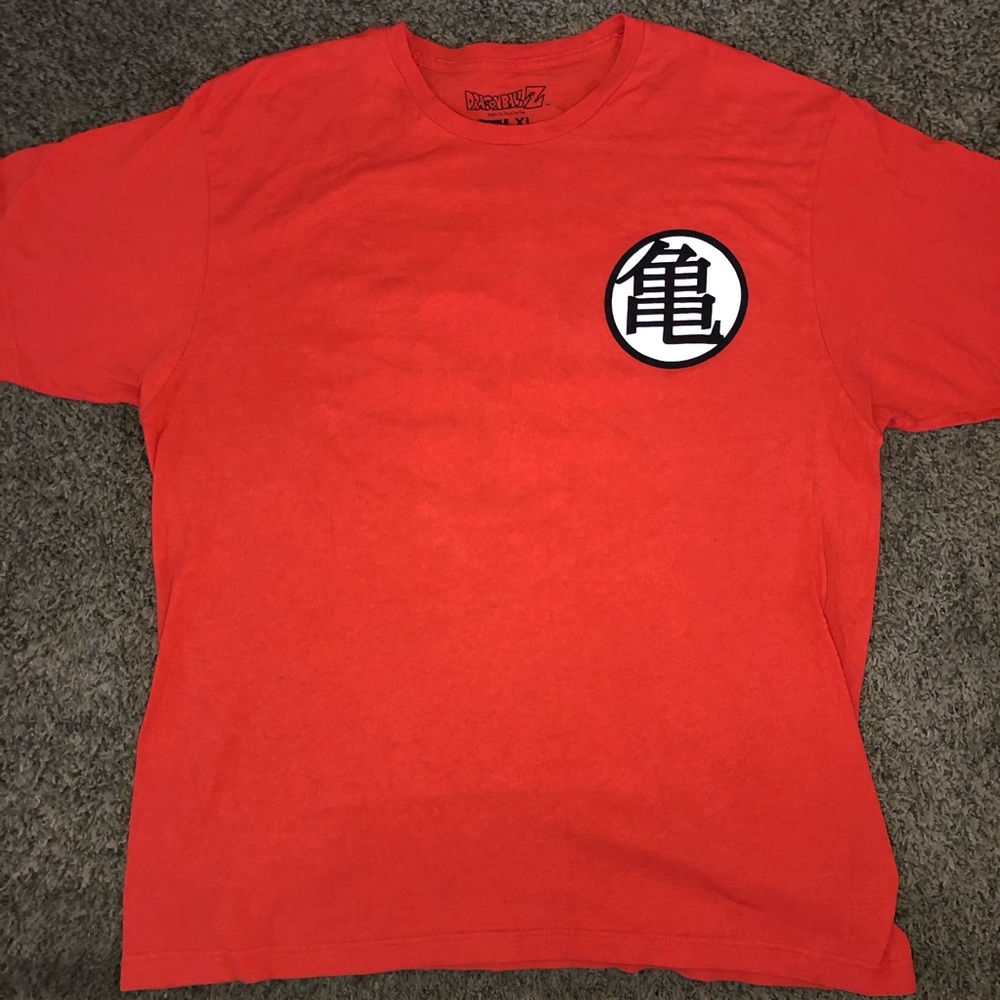 Dragon Ball Z Front & Back Print T-shirt XL